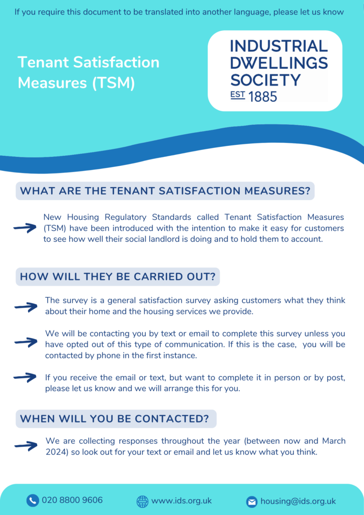 Tenant Satisfaction Measures What Are They Ids